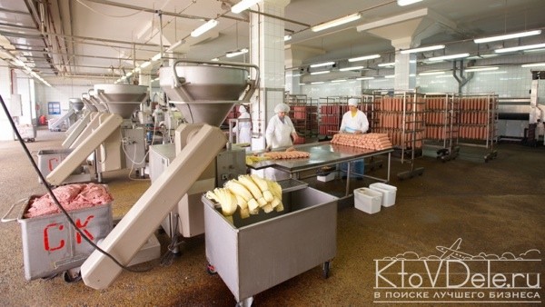 Мини цех по производству колбасы